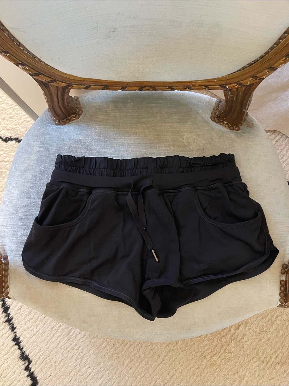 lululemon athletica Black Athletic Drawstring Shorts